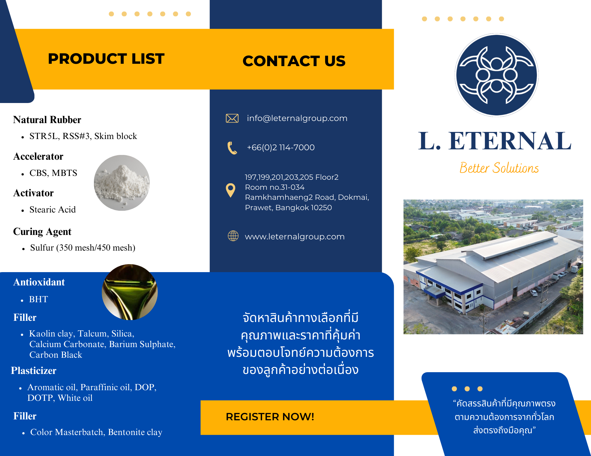 L. Eternal Co.,Ltd Brochure